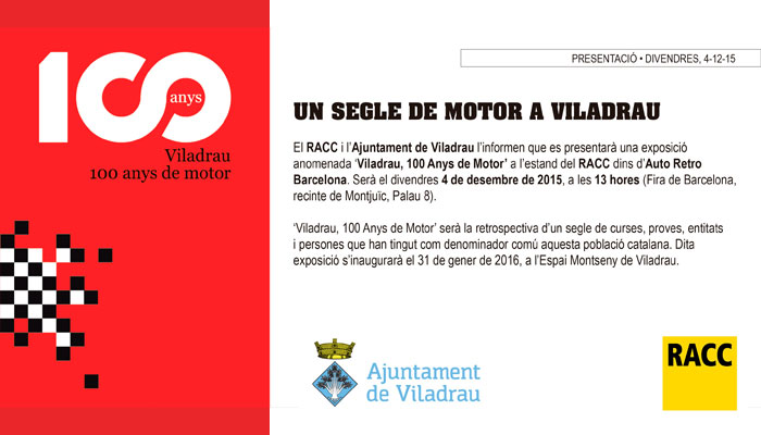 100 Anys de Motor, Viladrau