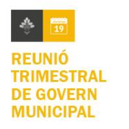 Reunió trimestral de Govern Municipal
