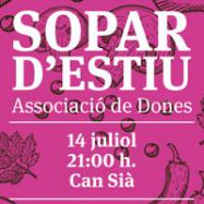 Viladrau Sopar d'Estiu de l'Associació de Dones