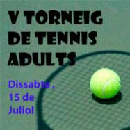 Viladrau V Torneig de tennis adults