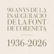 Conferència inaugural (90è aniversari de la Font de l'Oreneta)