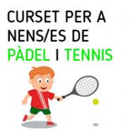 Viladrau Curset per nens/es de Pàdel i Tennis 2018
