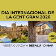 Viladrau Dues sortides a Besalú commemoraran el Dia Internacional de la Gent Gran