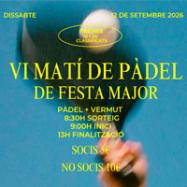 VI Matí de pàdel de Festa Major de Viladrau