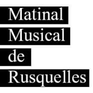 Matinal Musical de Rusquelles del 3 de desembre de 2023