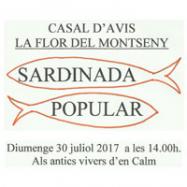 Viladrau Sardinada Popular Casal d'Avis