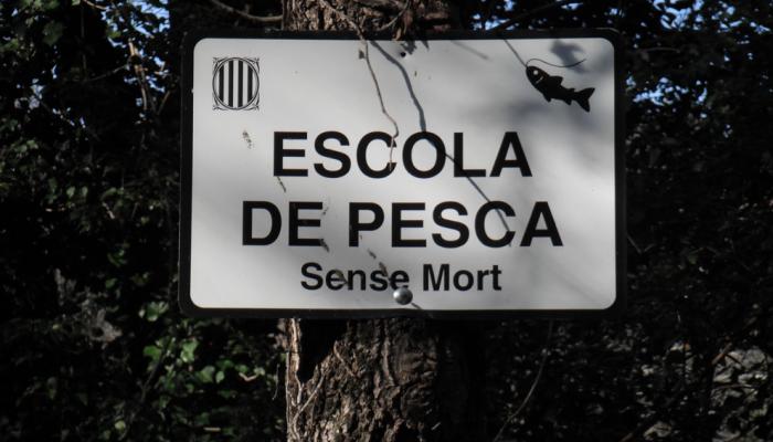 Cartell escola de pesca