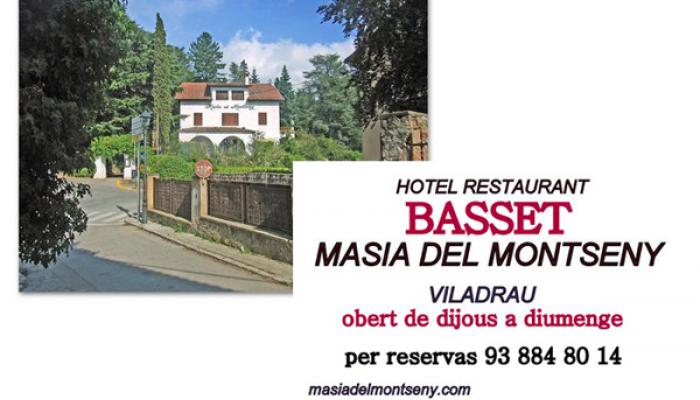 Horarios Masia del Montseny