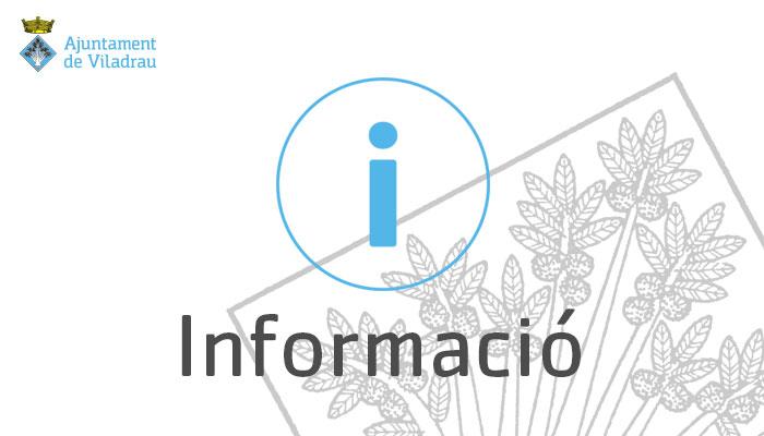 Informació Ajuntament de Viladrau