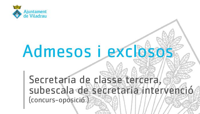 Viladrau Relació definitiva d