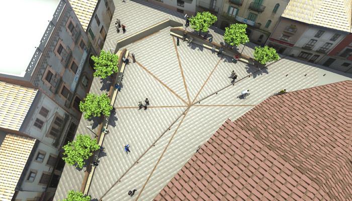 Projecte de la Plaça Major, Viladrau