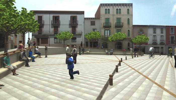 Projecte de la Plaça Major, Viladrau