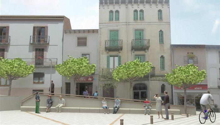 Projecte de la Plaça Major, Viladrau