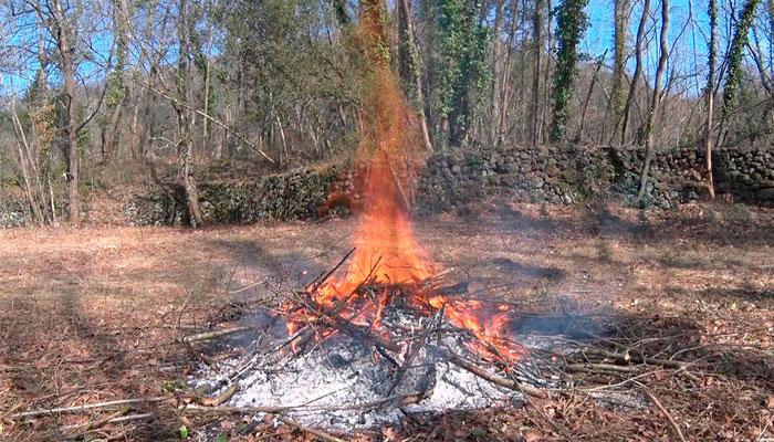 Viladrau Prohibit fer foc del 15 de març fins al 15 d