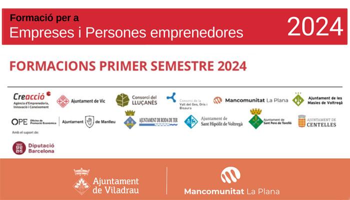 Nou cicle de formacions gratuïtes en màrqueting digital, tràmits electrònics i intel·ligència artificial per a empreses i emprenedories