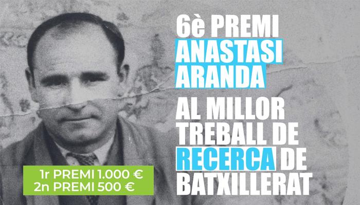 Viladrau Convocada la 6a edició del Premi Anastasi Aranda de recerca de batxillerat