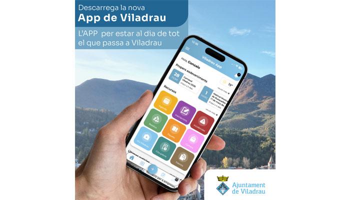 Viladrau estrena una nova aplicació municipal