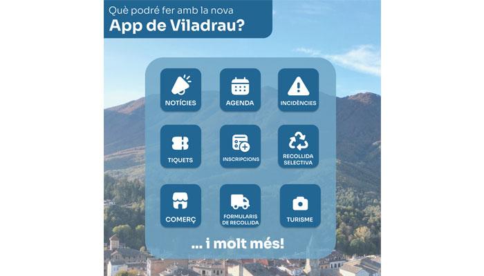 Viladrau estrena una nova aplicació municipal