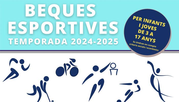 Convocatòria de beques per activitats esportives per a infants i joves amb necessitats socioeconòmiques