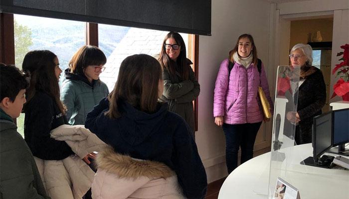 Cooperativa escolar a l’Ajuntament de Viladrau