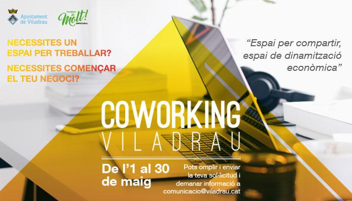 NECESSITES UN ESPAI PER TREBALLAR? NECESSITES COMENÇAR EL TEU NEGOCI? Si estàs interessat en tenir un espai per treballar pots enviar la teva sol·licitud a comunicacio@viladrau.cat de l