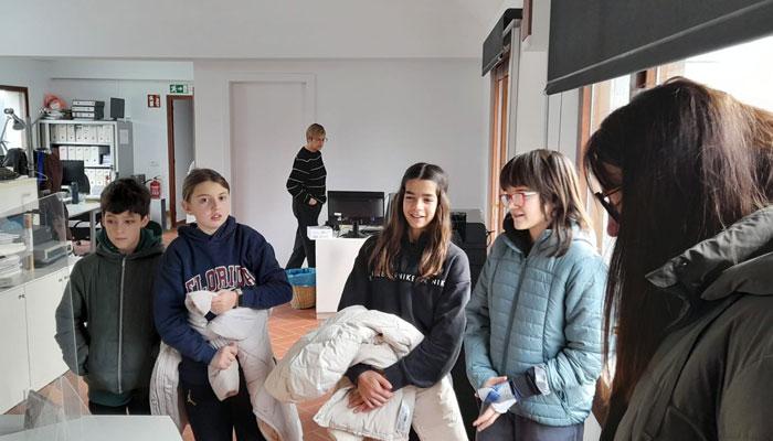 Cooperativa escolar a l’Ajuntament de Viladrau