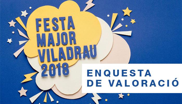 Viladrau Enquesta de valoració de la Festa Major 2018
