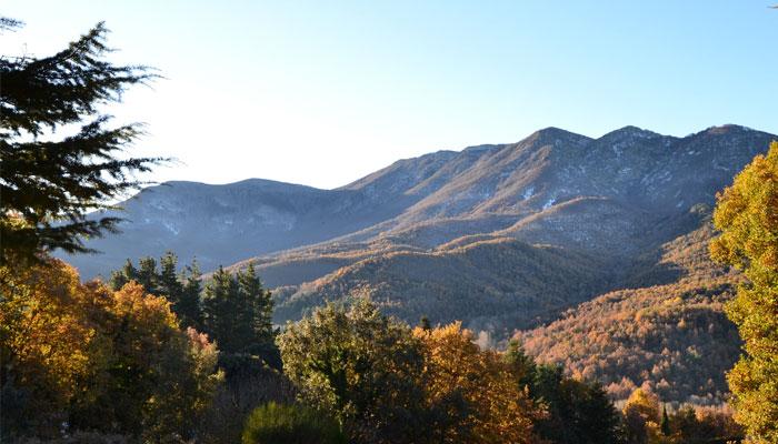 Vistes al Montseny  de l