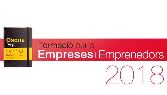 Viladrau Formació per a empreses i emprenedors 2018