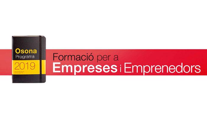 Viladrau Programa comarcal de formació per a empreses i emprenedors 2019