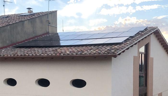 Execució de la instal·lació fotovoltaica d