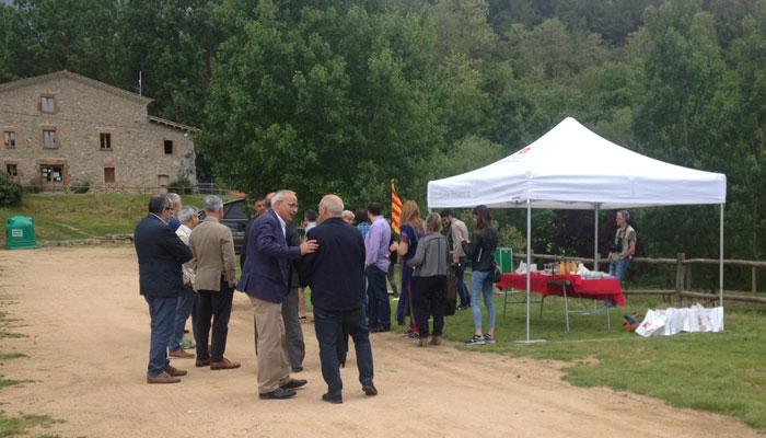 Viladrau Inauguració del projecte "Osona, territori camper"