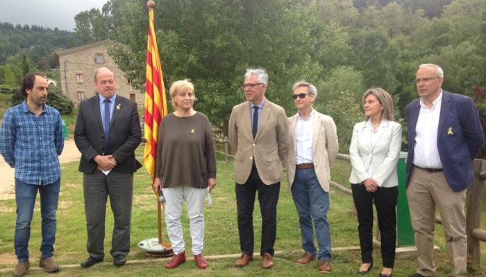 Viladrau Inauguració del projecte "Osona, territori camper"