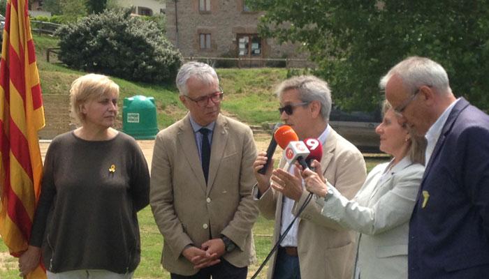 Viladrau Inauguració del projecte "Osona, territori camper"