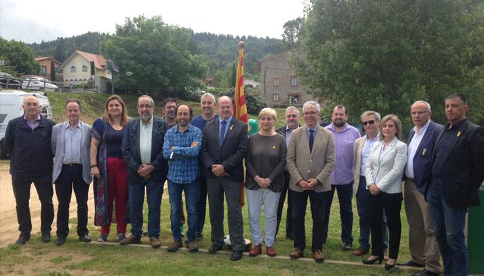 Viladrau Inauguració del projecte "Osona, territori camper"