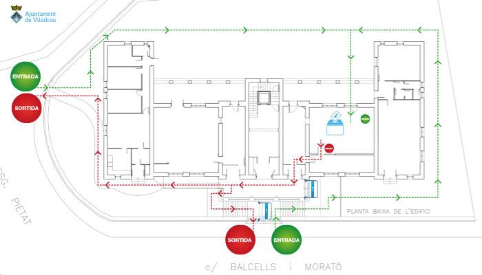 Viladrau mesures votació 14F