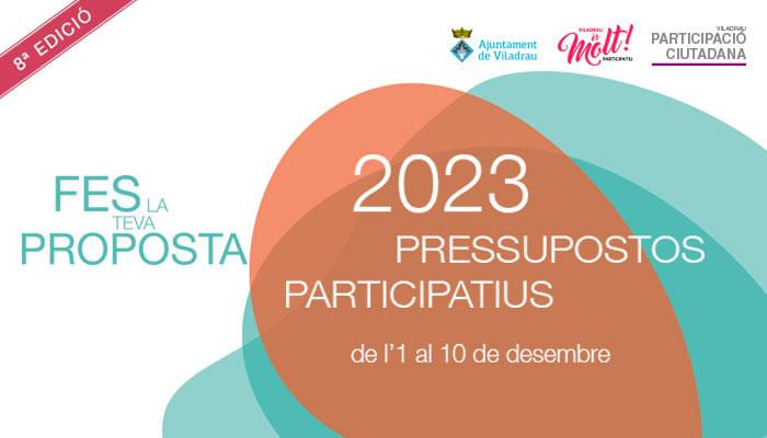 Viladrau Presentació de propostes dels Pressupostos Participatius 2023