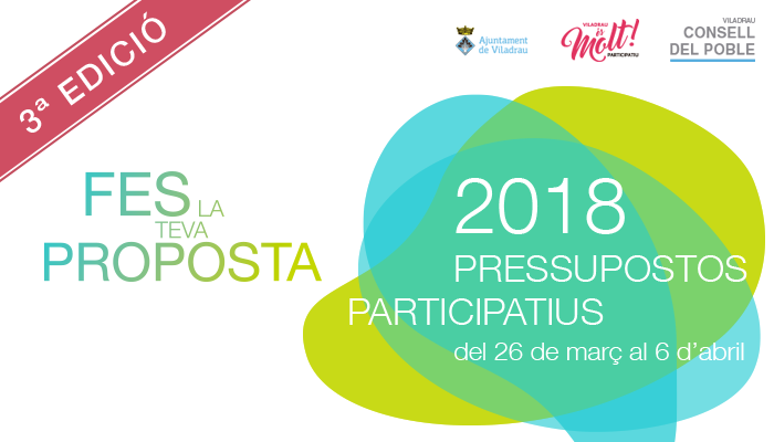 Viladrau Pressupostos Participatius 2018