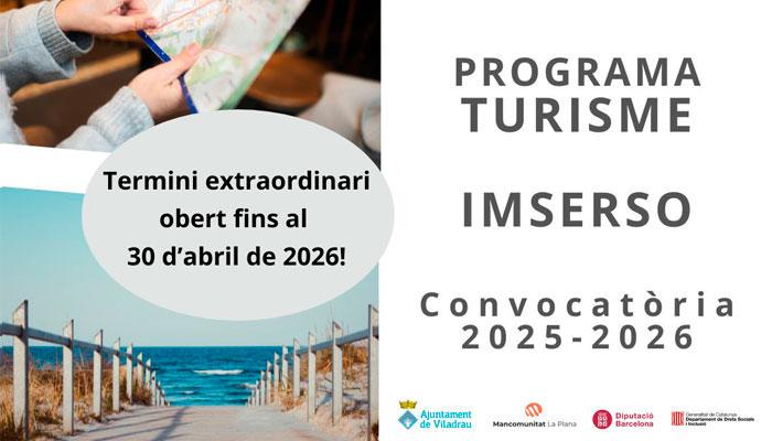 Programa Turismes Imserso 2026