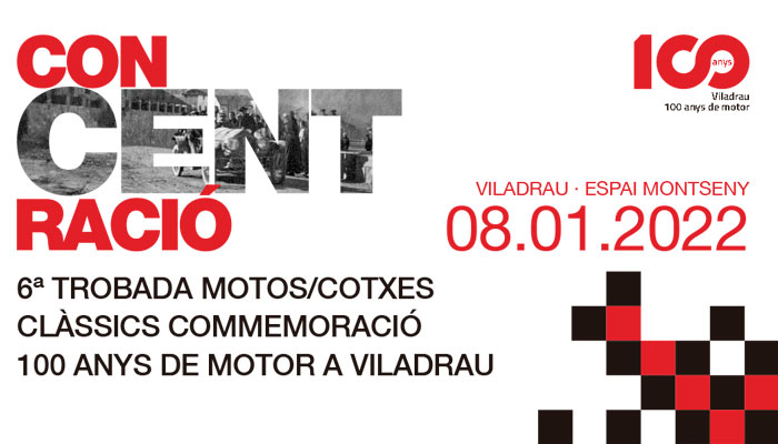 6ª Trobada motos/cotxes clàssics commemoració 100 anys de motor a Viladrau