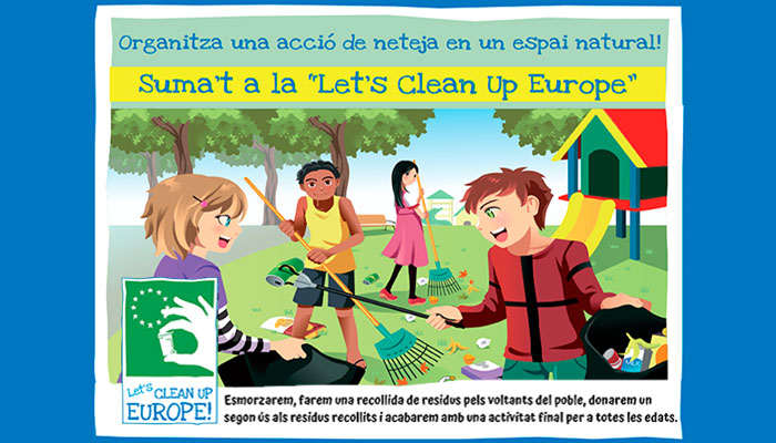 "Let's Clean Up Europe" a Viladrau