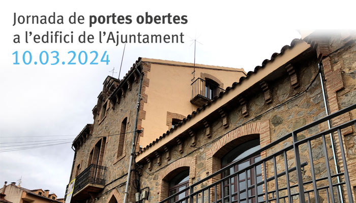 Viladrau Jornada de portes obertes a l'edifici de l'Ajuntament