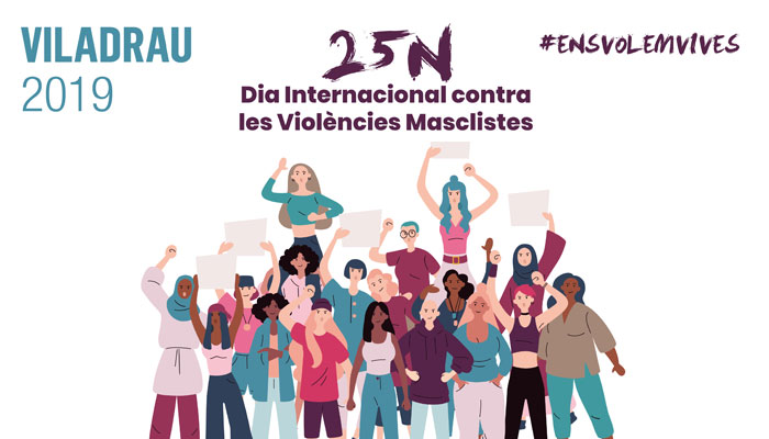 Viladrau Dia Internacional Contra les Violències Masclistes 2019