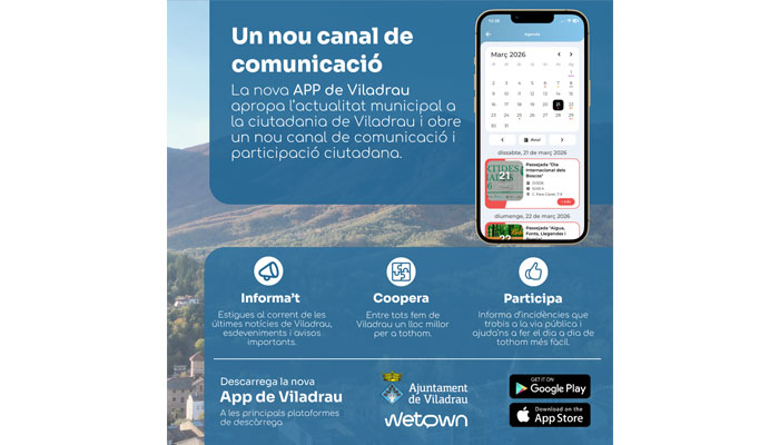 Presentació de la nova aplicació de Viladrau