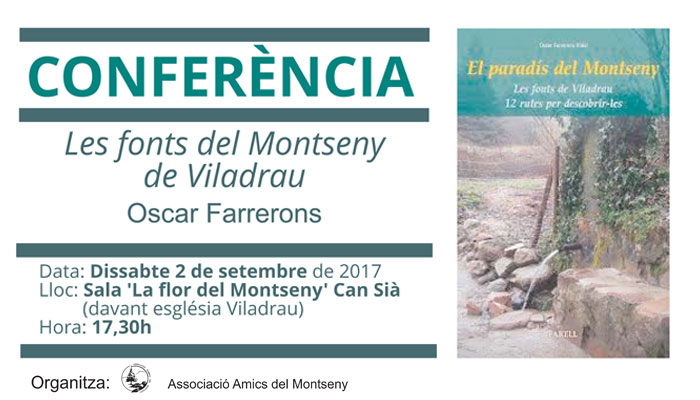 Conferència "Les Fonts del Montseny de Viladrau"