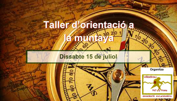 Viladrau Taller d'orientació a la muntanya