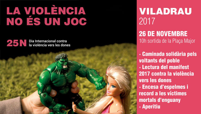 Viladrau Dia internacional contra la violència vers les dones 2017