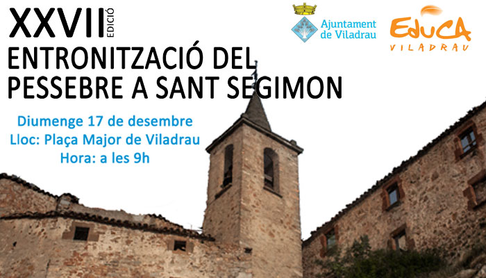 Viladrau XXVII Entronització del pessebre a Sant Segimon