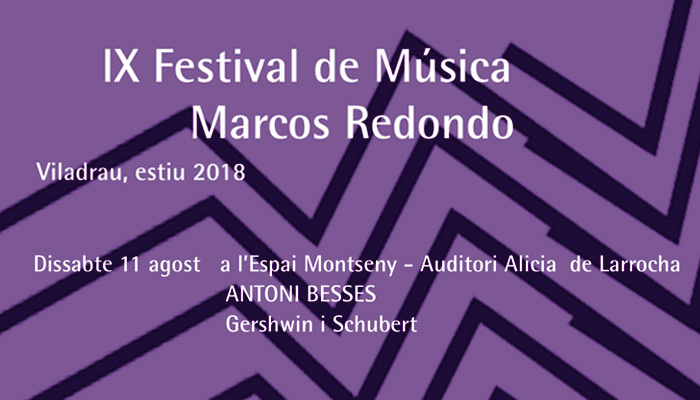 IX Festival de Música Marcos Redondo 11 d'agost
