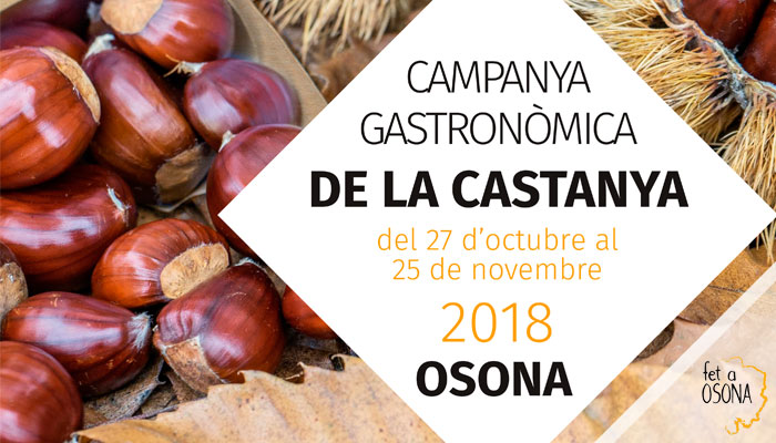 Viladrau Campanya Gastronòmica de la Castanya 2018